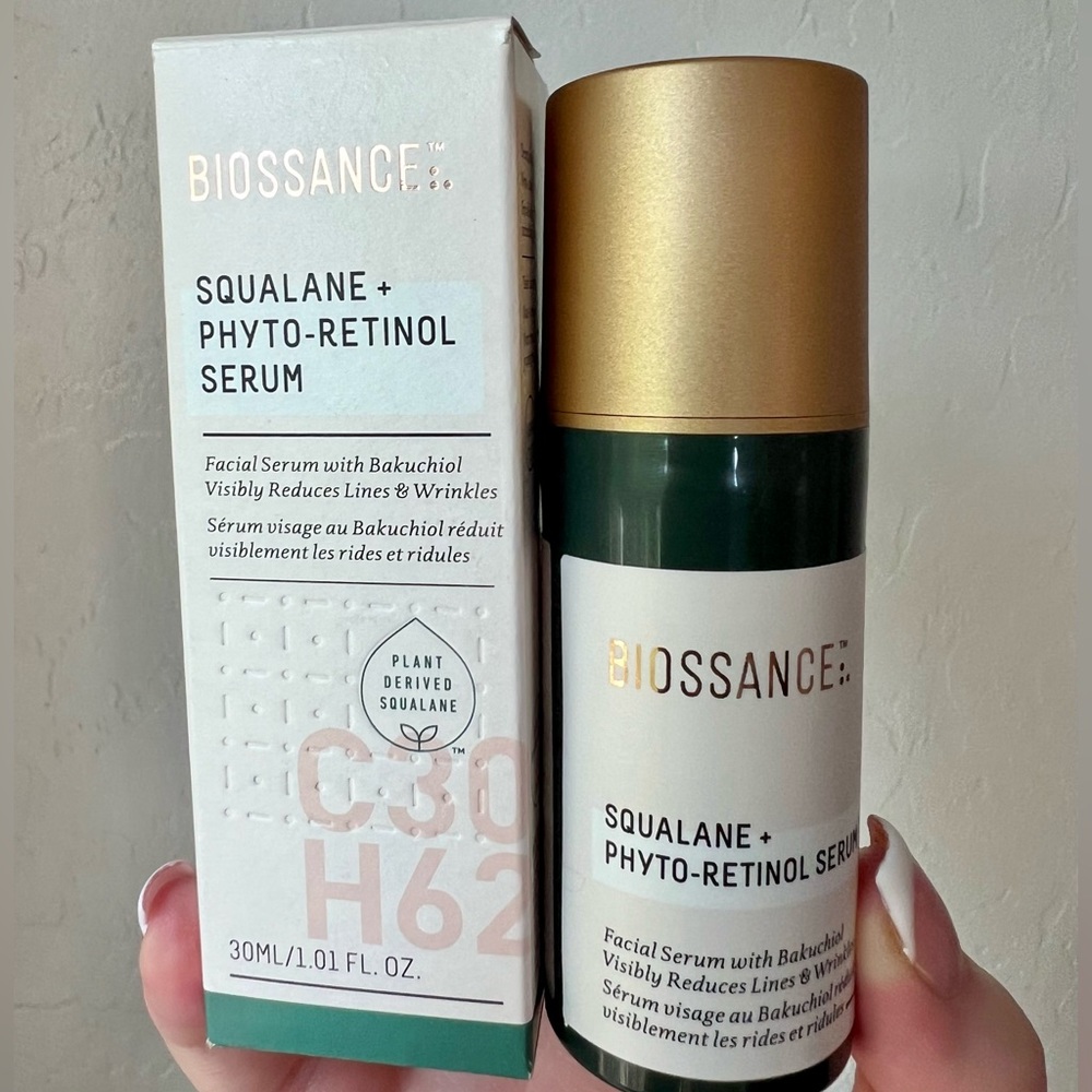 Biossance Squalane + Phyto-Retinol Serum